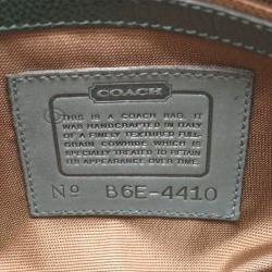 Pre Owned Coach Dark Green Leather Vintage Madison Sutton Satchel
