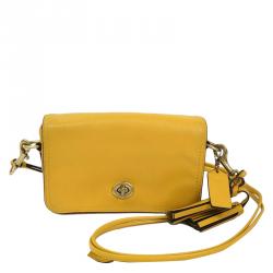Mustard Yellow Coach Legacy Penny Shoulder Crossbody Purse Inspired  Kblossoms jewelry