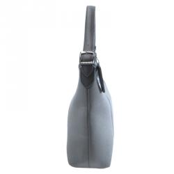Pre Owned Coach Grey Neoprene/Leather Hobo