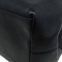 Pre Owned Coach Black leather Edie shoulder bag 31