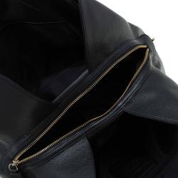 Pre Owned Coach Black leather Edie shoulder bag 31