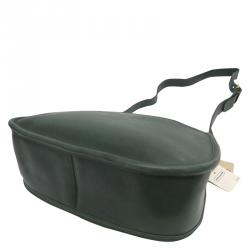 Coach Black Leather Saddle Shoulder Bag 