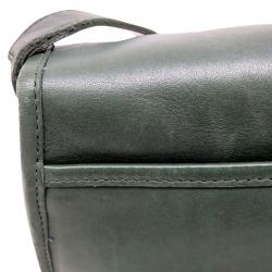 Coach Black Leather Saddle Shoulder Bag 