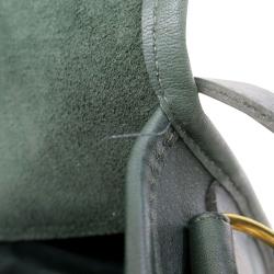 Coach Black Leather Saddle Shoulder Bag 