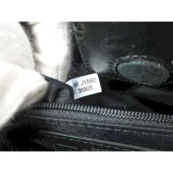 Pre Owned Coach Black Signature Canvas/Leather Stanton Carryall 26 Tote