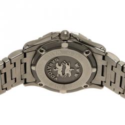 Concord Silver Stainless Steel Diamond Saratoga Women's Wristwatch 24MM