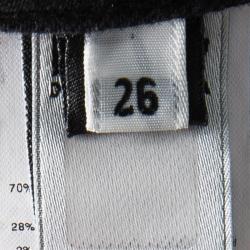 Pre Owned D&G Black Low Waist Fitted Cute Jeans S