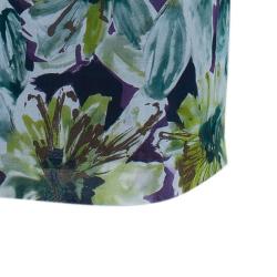 Pre Owned D and G Purple Floral Pencil Skirt M