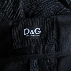 Pre Owned D&G Charcoal Grey Pantsuit M