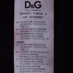 D and G Ruffle Tiered Lace Maxi Gown S