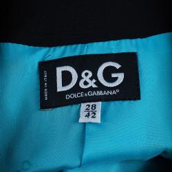 Pre Owned D and G Black Blazer M
