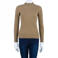D and G Beige Turtleneck Sweater L
