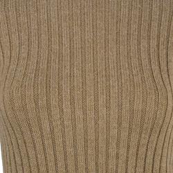 D and G Beige Turtleneck Sweater L