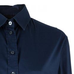 Pre Owned D&G Navy Cotton Button Down Shirt M