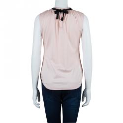 Pre Owned D and G Pale Blush Pink Sleeveless Top S