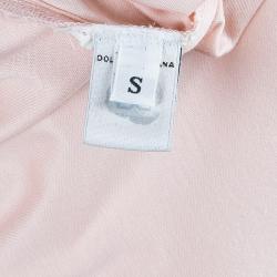 Pre Owned D and G Pale Blush Pink Sleeveless Top S