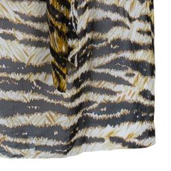 Pre Owned D&G Animal Print Halter Top M