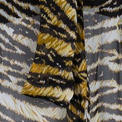 Pre Owned D&G Animal Print Halter Top M