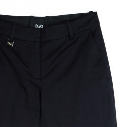 D&G Black Tailored Pants XS