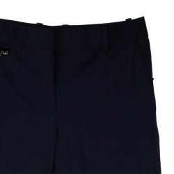 Pre Owned D&G Navy Wool Pants XS