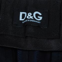 Pre Owned D&G Navy Wool Pants XS