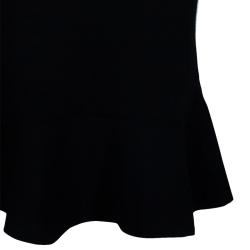 Pre Owned D&G Black Halter Neck Cut-out Detail Dress S