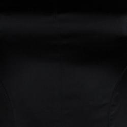 مملوكة مسبقًا D & G Black Satin Sleeveless Dress S