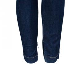 Pre Owned D and G Blue Skinny Zip Hem Denim Pants M
