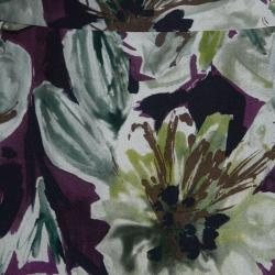 D&G Multicolor Floral Printed Silk Skirt M