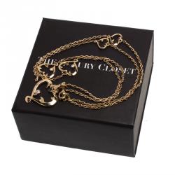 De Beers Heart in Rose Diamond Rose Gold Sautoir Necklace