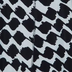 10 Crosby Derek Lam Monochrome Crossover Strap Sleeveless Top M