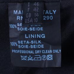 Derek Lam Silk Jacquard Halter Neck Dress L