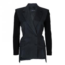 Derek Lam Contrast Sleeve Wool Jacket M
