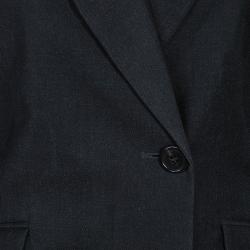 Derek Lam Contrast Sleeve Wool Jacket M