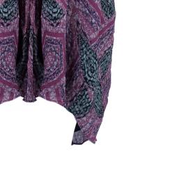 Pre Owned Diane Von Furstenberg Pink Fleurette Chiffon Dress L