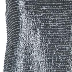 Pre Owned Diane von Furstenberg Lania Machine Bugle Silver Top S