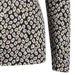 Pre Owned Diane von Furstenberg Sarita Long Sleeve Top S