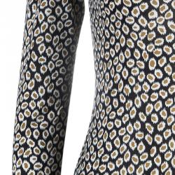 Pre Owned Diane von Furstenberg Sarita Long Sleeve Top S