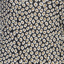 Pre Owned Diane von Furstenberg Sarita Long Sleeve Top S