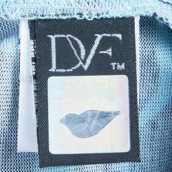 Pre Owned Diane Von Furstenberg New Jeanne Two Wrap Dress S