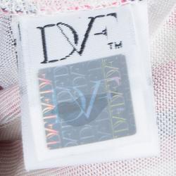 Pre Owned Diane von Furstenberg Herrin Print Dress XS