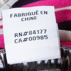 Pre Owned Diane von Furstenberg Herrin Print Dress XS