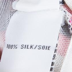 Pre Owned Diane von Furstenberg Herrin Print Dress XS