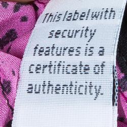 Pre Owned Diane Von Furstenberg Pink Sienna Printed Dress L