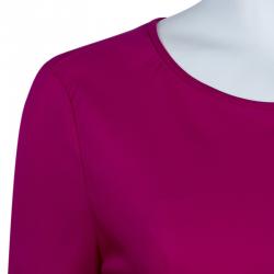 Pre Owned Diane Von Furstenberg Pink Zoe Dress M