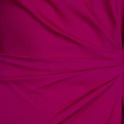 Pre Owned Diane Von Furstenberg Pink Zoe Dress M