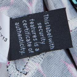 Pre Owned Diane von Furstenberg Samson Printed Maxi Wrap Dress M