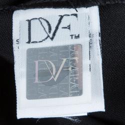 Pre Owned Diane von Furstenberg Black Jordy Trousers L