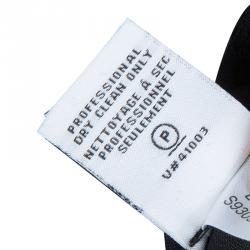 Pre Owned Diane von Furstenberg Black Jordy Trousers L