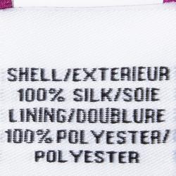 Pre Owned Diane Von Furstenberg Purple Printed Silk Camila Maxi Dress M